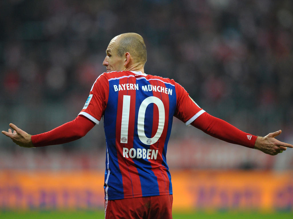 Arjen Robben se pierde el partido del martes de Liga de Campeones. (Foto: Getty) Arjen Robben se pierde el partido del martes de Liga de Campeones. (Foto: Getty)