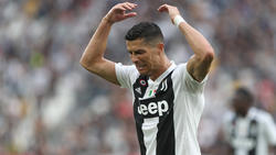 Cristiano Ronaldo bleib bei Juventus Turin ohne Pflichtspiel-Tor