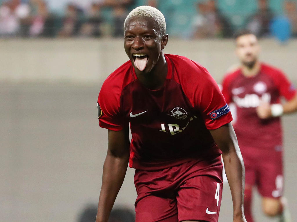 Amadou Haidara gewann mit Salzburg die Europa-League-Gruppe vor Leipzig