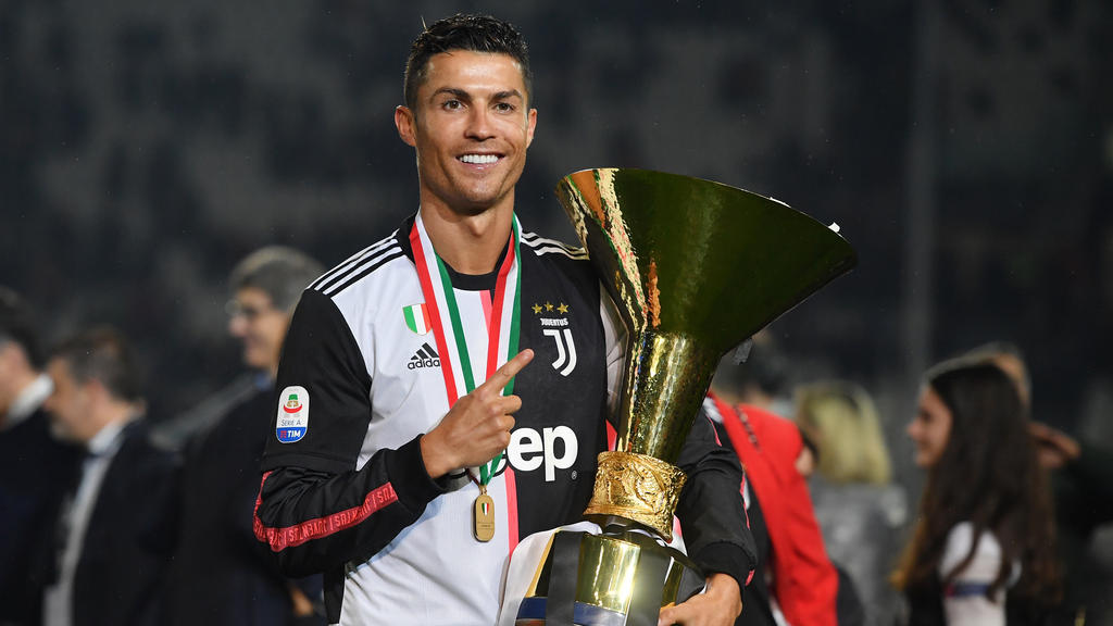 Cristiano Ronaldo gewann mit Juventus die Meisterschaft
