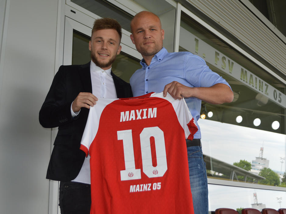 Alexandru Maxim unterschrieb einen Vertrag bis 2021 (Bildquelle: FSV Mainz)