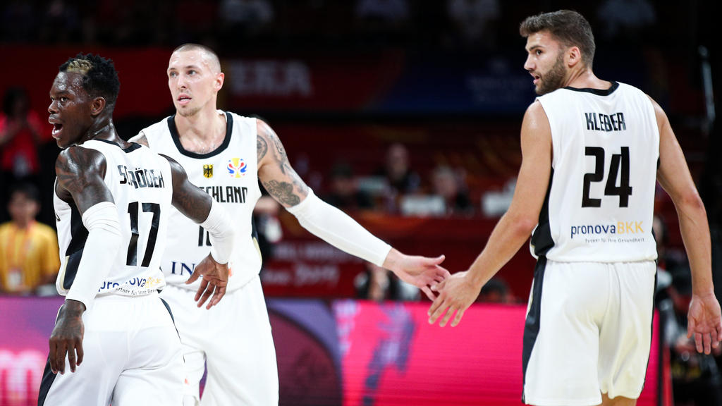 Die deutschen Basketballer haben ein Lebenszeichen gesendet