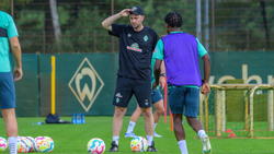 Werder-Coach Ole Werner bereitet seine Schützlinge auf den BVB vor