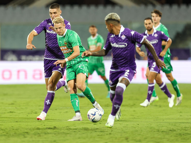 Rapid trifft auf Florenz.