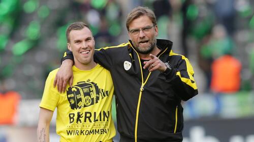 Jürgen Klopp và Kevin Großkreutz (l.) đã làm việc cùng nhau thành công trong sáu năm (ảnh lưu trữ)