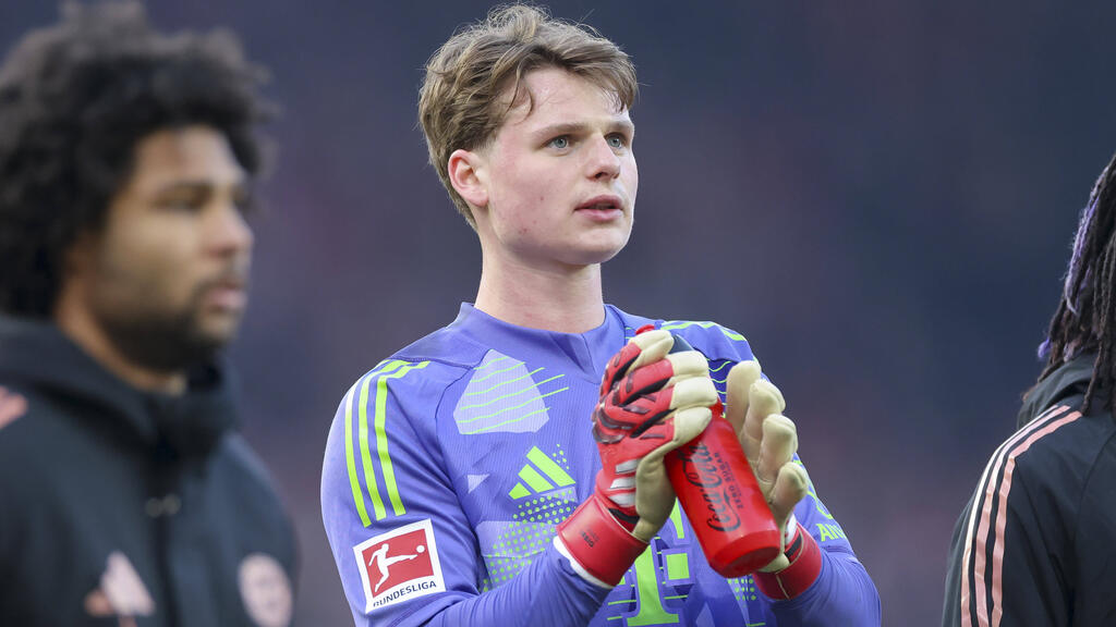 Jonas Urbig patzte beim 1:1 des FC Bayern bei Union
