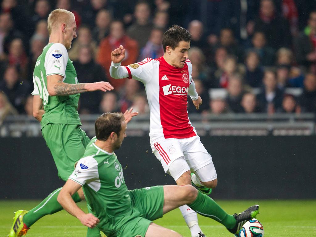 Im Viertelfinalschlager setzte sich Ajax Amsterdam gegen Feyenoord Rotterdam durch.
