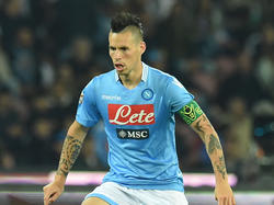 Marek Hamsik, centrocampista del Napoli