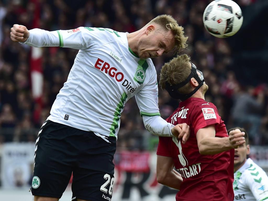Die Fürther konnten den Tabellenführer VfB Stuttgart bezwingen