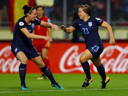 England feiert seinen zweiten Sieg bei der Frauen-EM in den Niederlanden