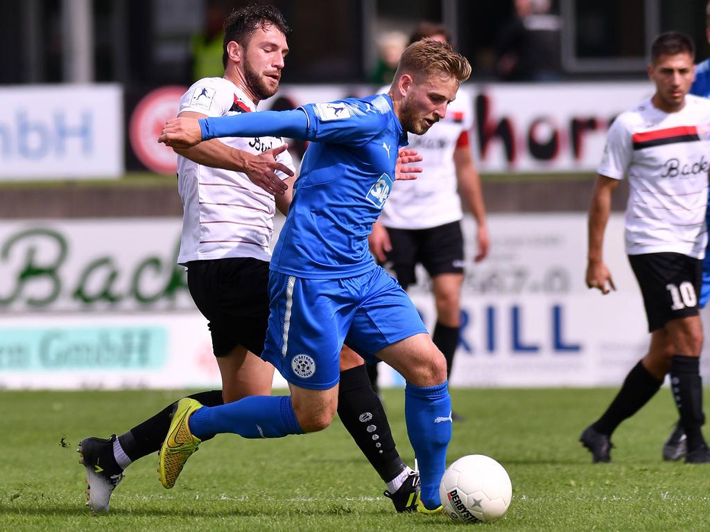 Timo Kern spielt seit 2013 für den FC-Astoria Walldorf in der Regionalliga Südwest