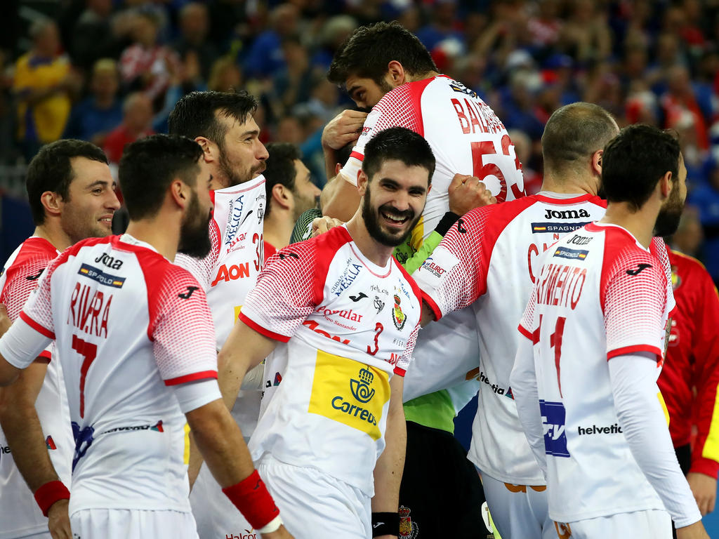 Die Spanier besiegten im Halbfinale Frankreich Die Spanier besiegten im Halbfinale Frankreich