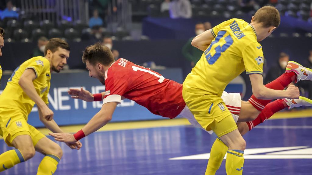 Futsal-EM: Russland gewann das Duell gegen die Ukraine mit 3:2