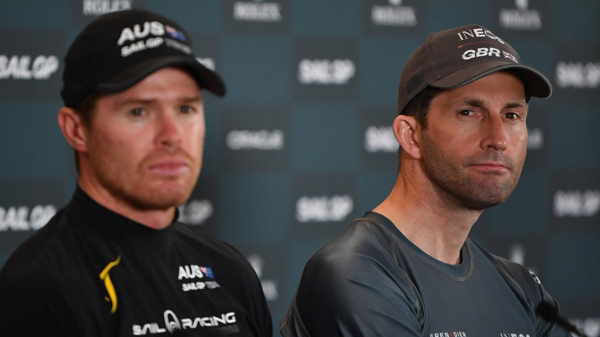 Ben Ainslie (r.) hast sich besonders viel vorgenommen Ben Ainslie (r.) hast sich besonders viel vorgenommen