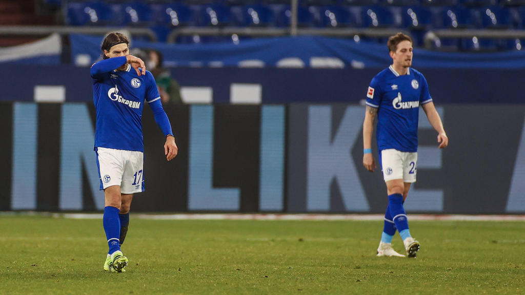 Benjamin Stambouli (l.) und Bastian Oczipka werden den FC Schalke 04 verlassen