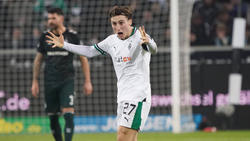 Gladbachs Rocco Reitz bejubelt sein Tor zum 1:1 gegen Werder Bremen