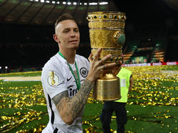 Marius Wolf gewann mit Eintracht Frankfurt den DFB-Pokal