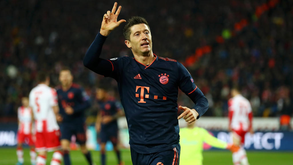 Robert Lewandowski ist seit 2014 beim FC Bayern unter Vertrag