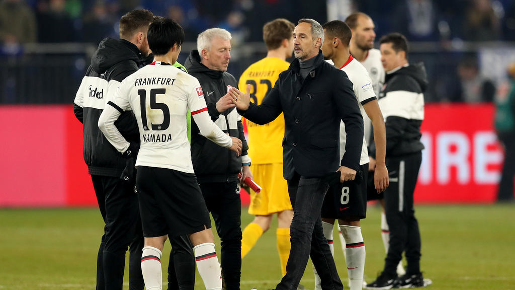 Eintracht Frankfurt holte aus den letzten fünf Bundesliga-Spielen nur einen Punkt