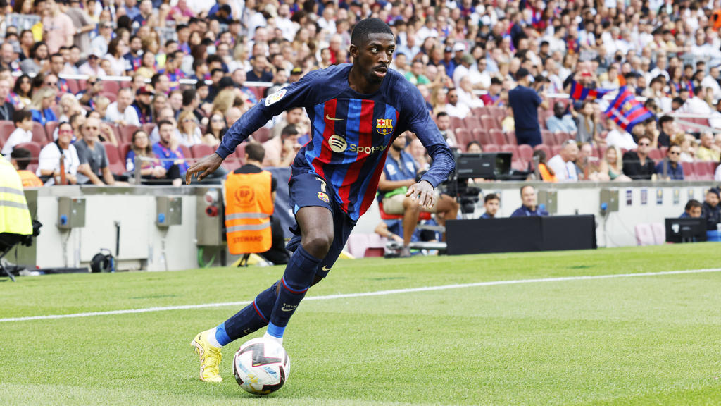 Ousmane Dembélé vom FC Barcelona spielt bislang eine starke Saison