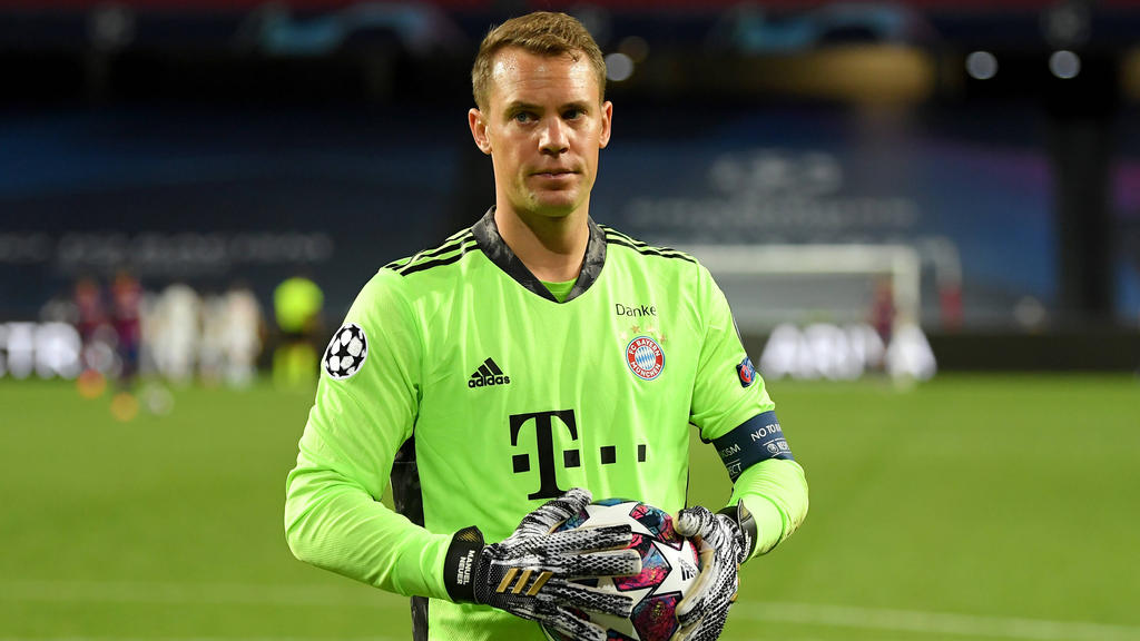 Manuel Neuer steht mit dem FC Bayern im Halbfinale der Champions League Manuel Neuer steht mit dem FC Bayern im Halbfinale der Champions League