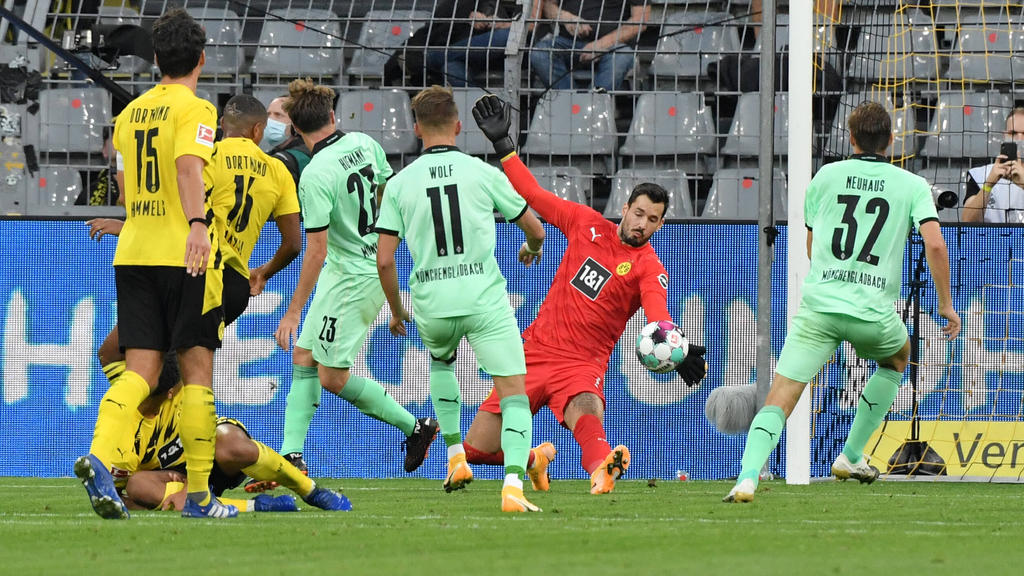 BVB-Keeper Roman Bürki hielt das 0:0 gegen Gladbach fest