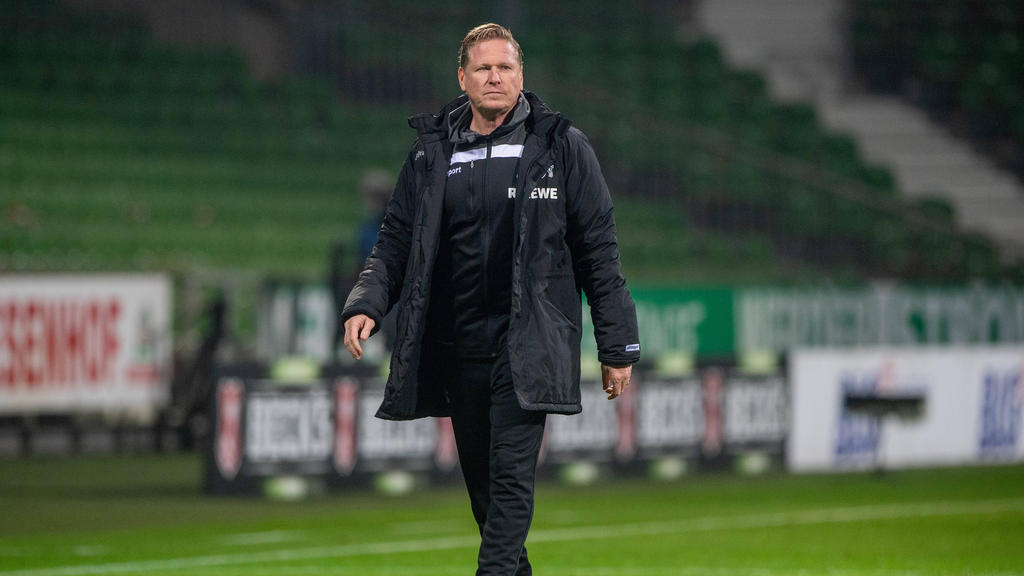 Trainer Markus Gisdol sitzt beim 1. FC Köln nicht mehr fest im Sattel