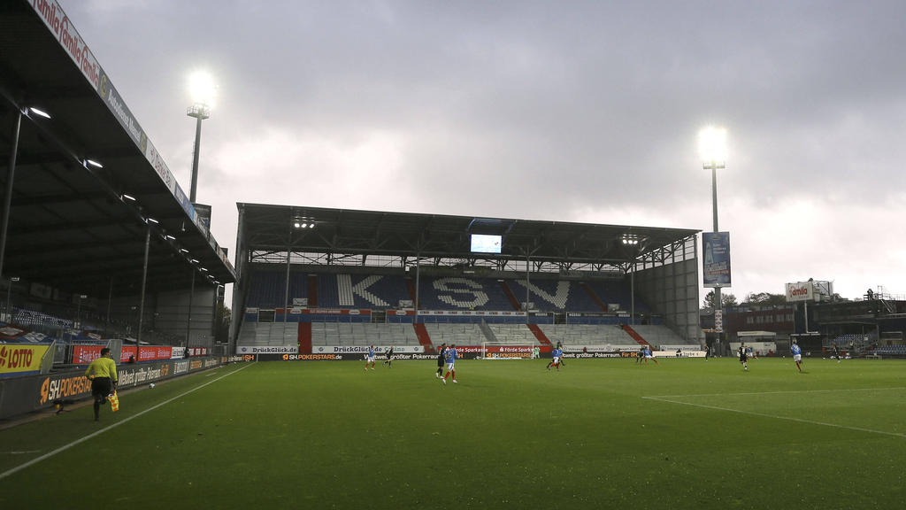 Das Kieler Stadion bleibt am letzten Spieltag leer