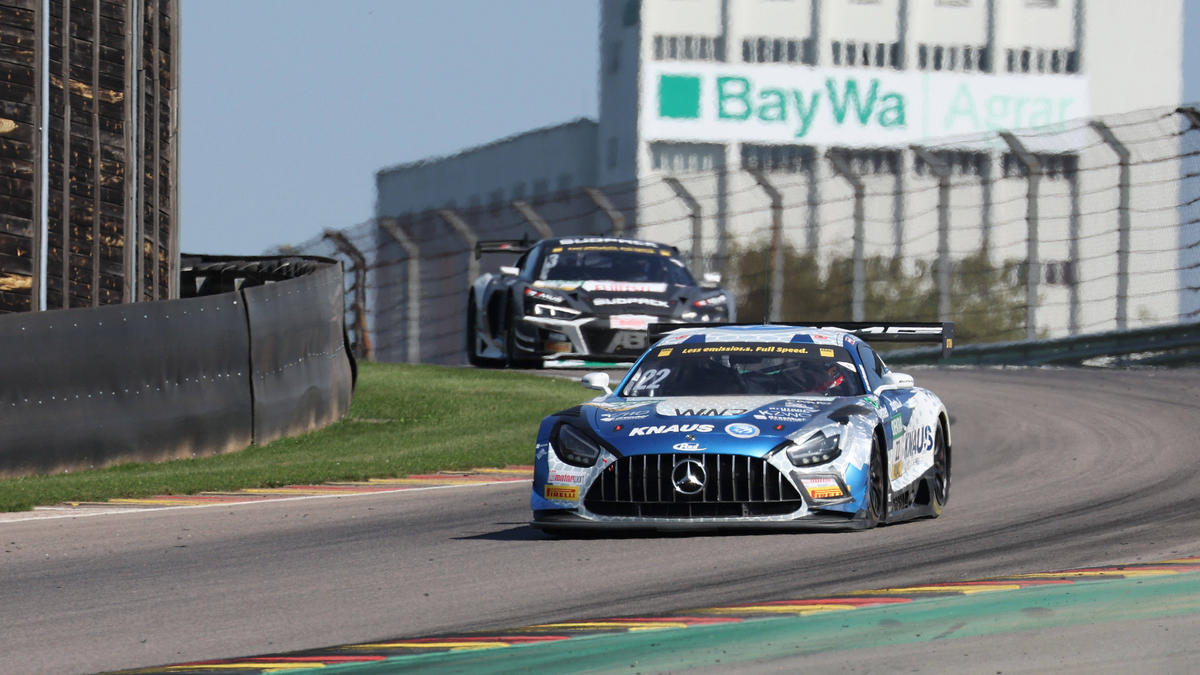 Winward-Mercedes-Pilot Auer kam am Sachsenring nie in Schuss