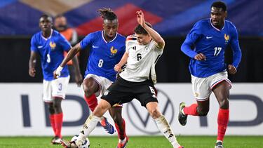 Die U21 spielte gegen Frankreich 2:2