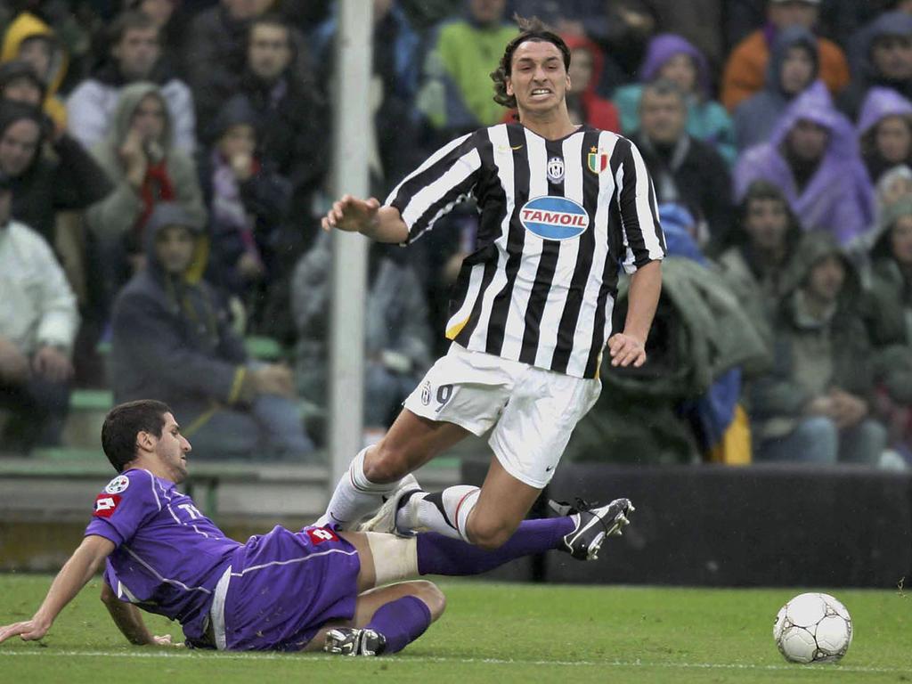 Zlatan Ibrahimović spielte von 2004 bis 2006 für Juventus