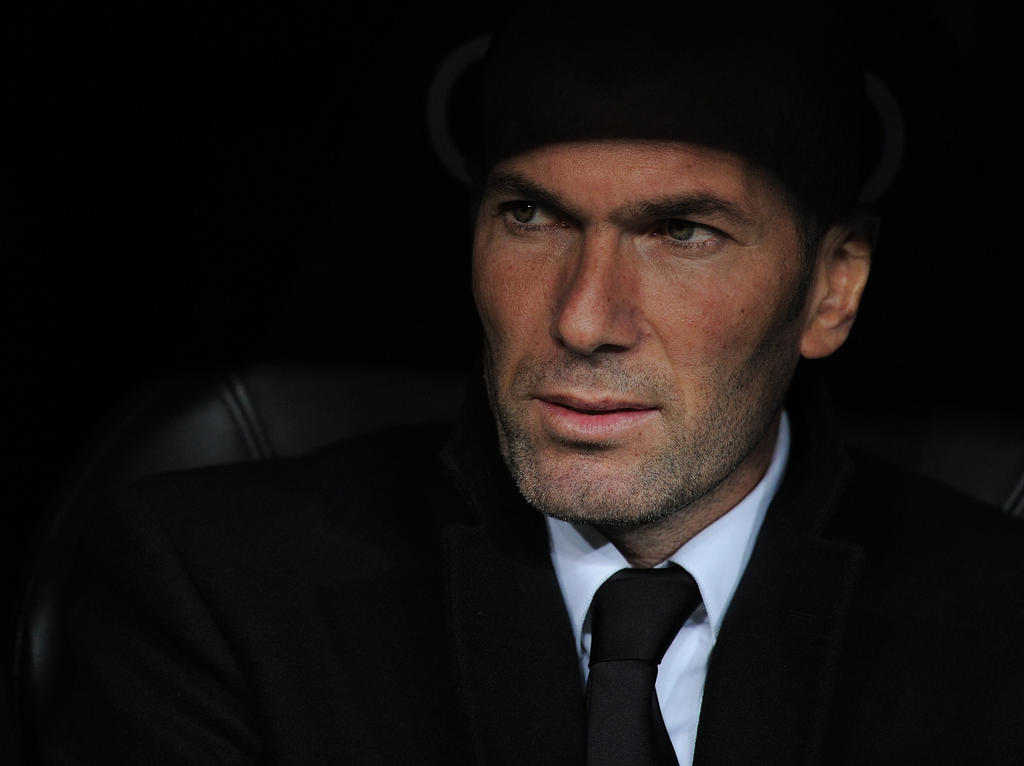 Zinedine Zidane ist Trainer der B-Mannschaft von Real Madrid