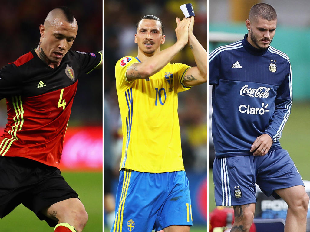 Nainggolan, Ibrahimović und Icardi wurden nicht nominiert. © Getty Images, imago