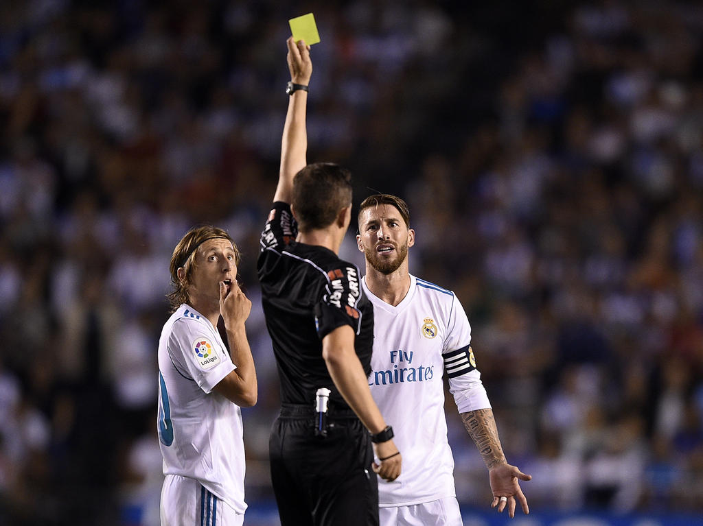 Sergio Ramos tiene fama de ver muchas tarjetas amarillas. (Foto: Getty)