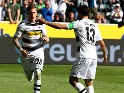 Werder Bremen hat Interesse an André Hahn (l.) von Gladbach