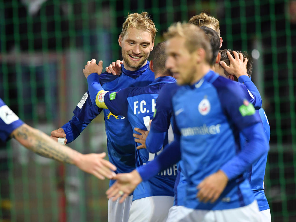 Hansa Rostock feierte einen überraschend deutlichen Sieg in Haching