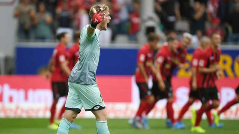Frustriert: Keeper Florian Müller vom FSV Mainz 05