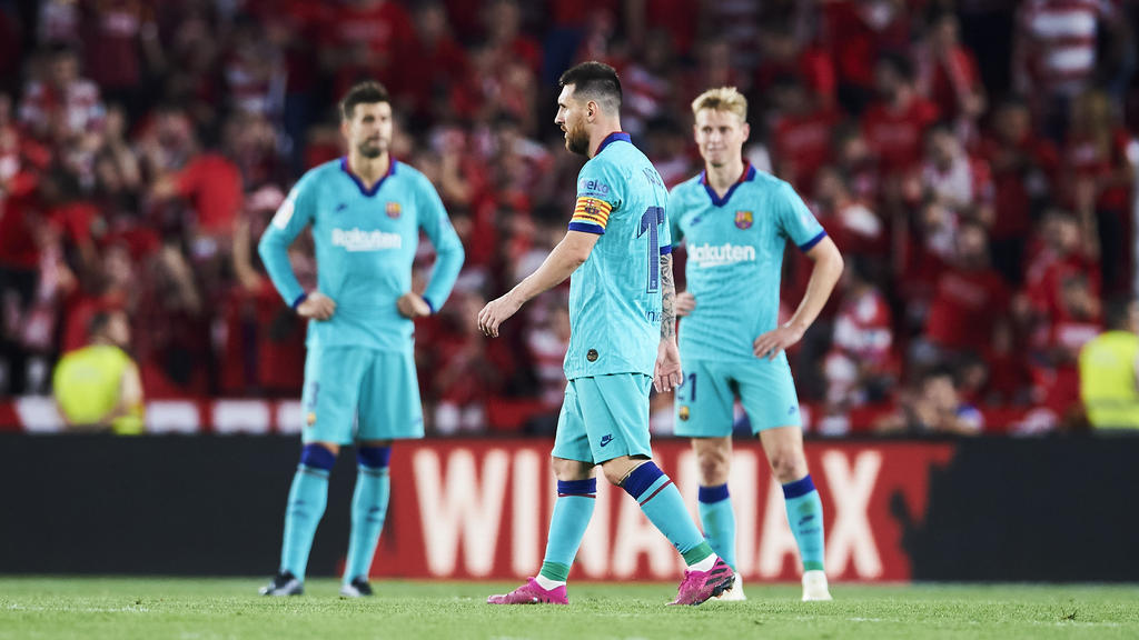 Lionel Messi ist beim FC Barcelona noch nicht bei 100 Prozent