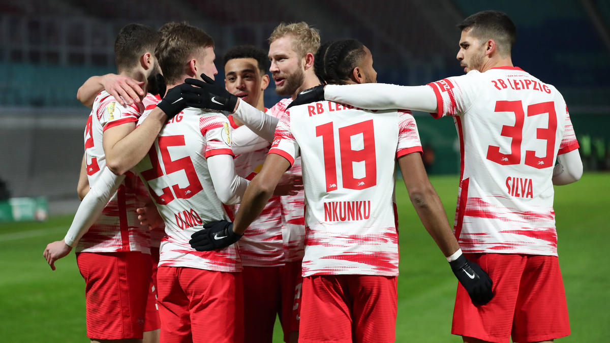 RB Leipzig steht im Viertelfinale des DFB-Pokals