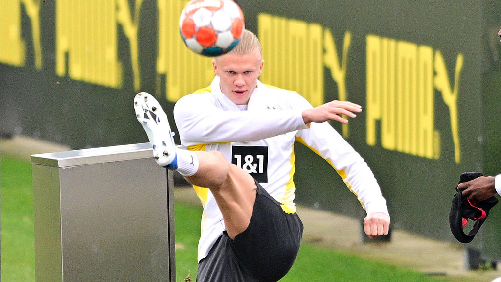 Erling Haaland gab am Sonntag sein Comeback beim BVB Erling Haaland gab am Sonntag sein Comeback beim BVB