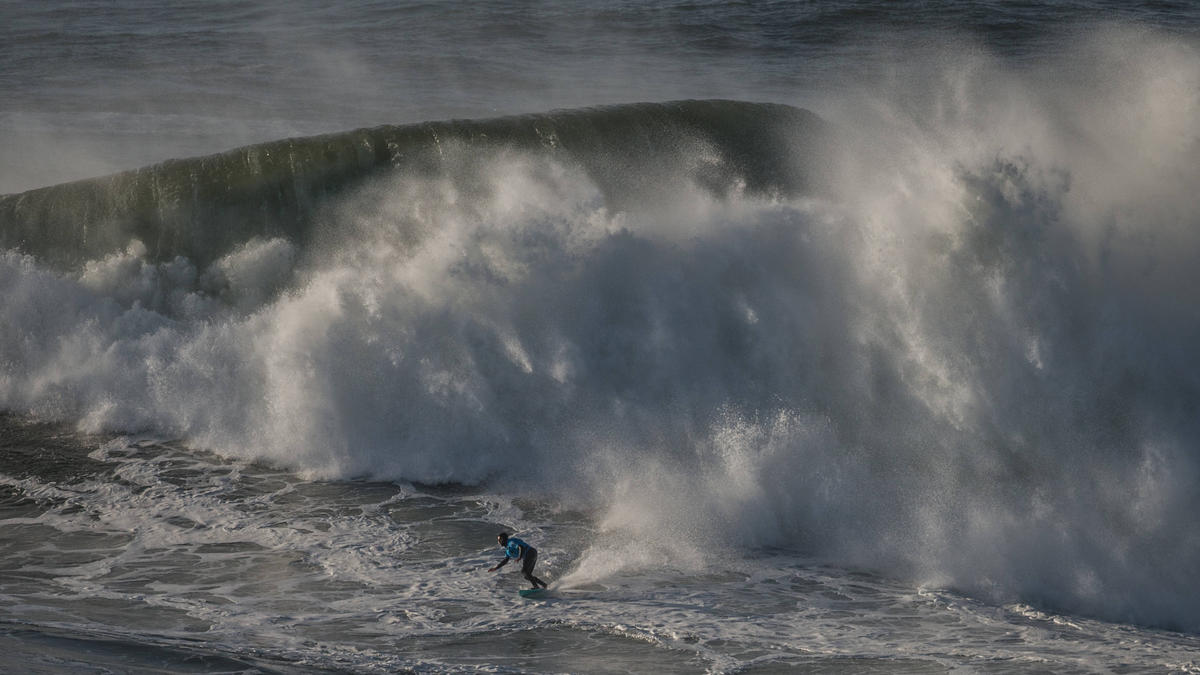 Marcio Freire verunglückte am beliebten Surf-Spot Nazare in Portugal tödlich