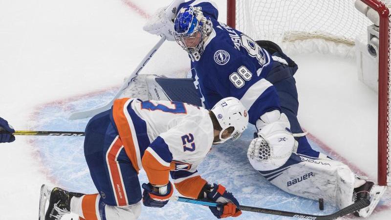 Die New York Islanders mussten sich Tampa Bay Lightning geschlagen geben Die New York Islanders mussten sich Tampa Bay Lightning geschlagen geben