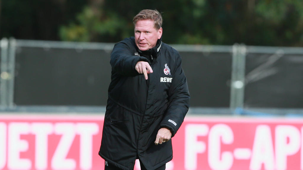 Markus Gisdol hofft auf einen Neustart beim 1. FC Köln