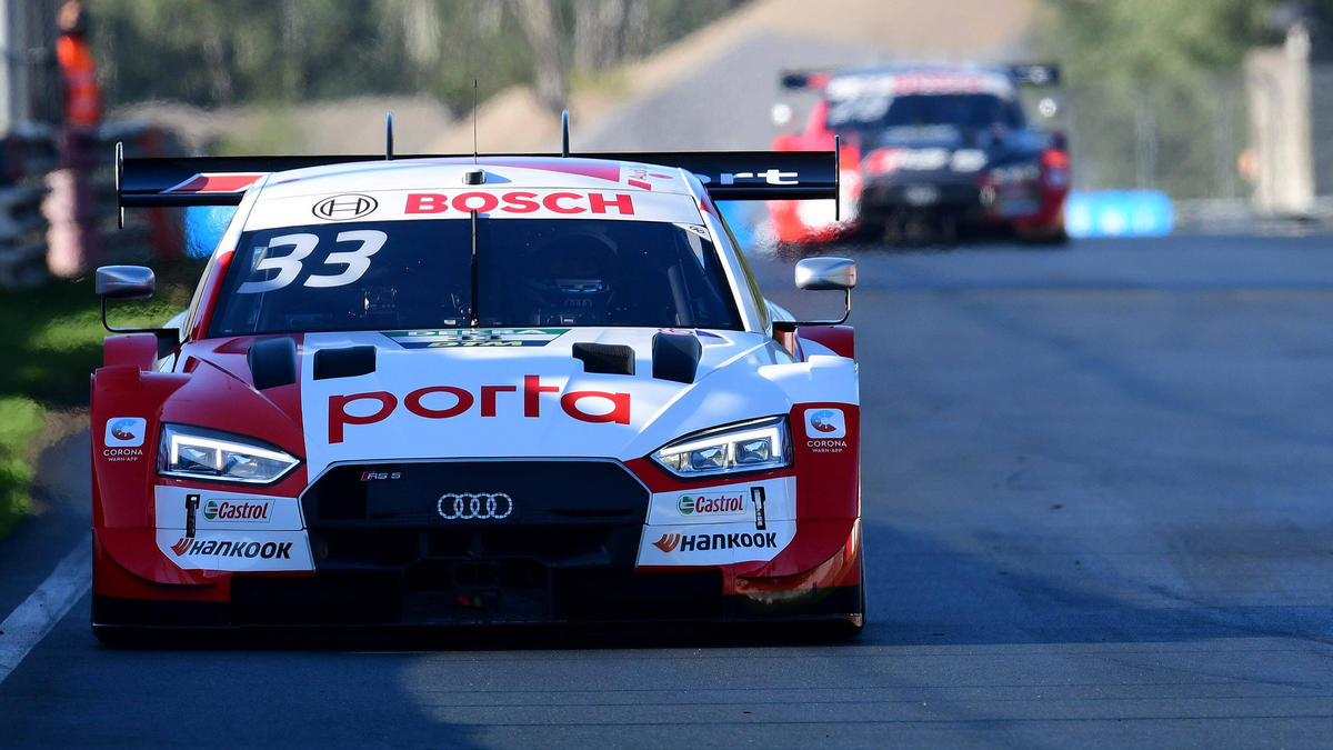 René Rast erhöht beim Zolder-Training den Druck auf die Abt-Audi-Piloten René Rast erhöht beim Zolder-Training den Druck auf die Abt-Audi-Piloten