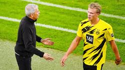 BVB-Stürmer Erling Haaland bedankte sich bei Lucien Favre