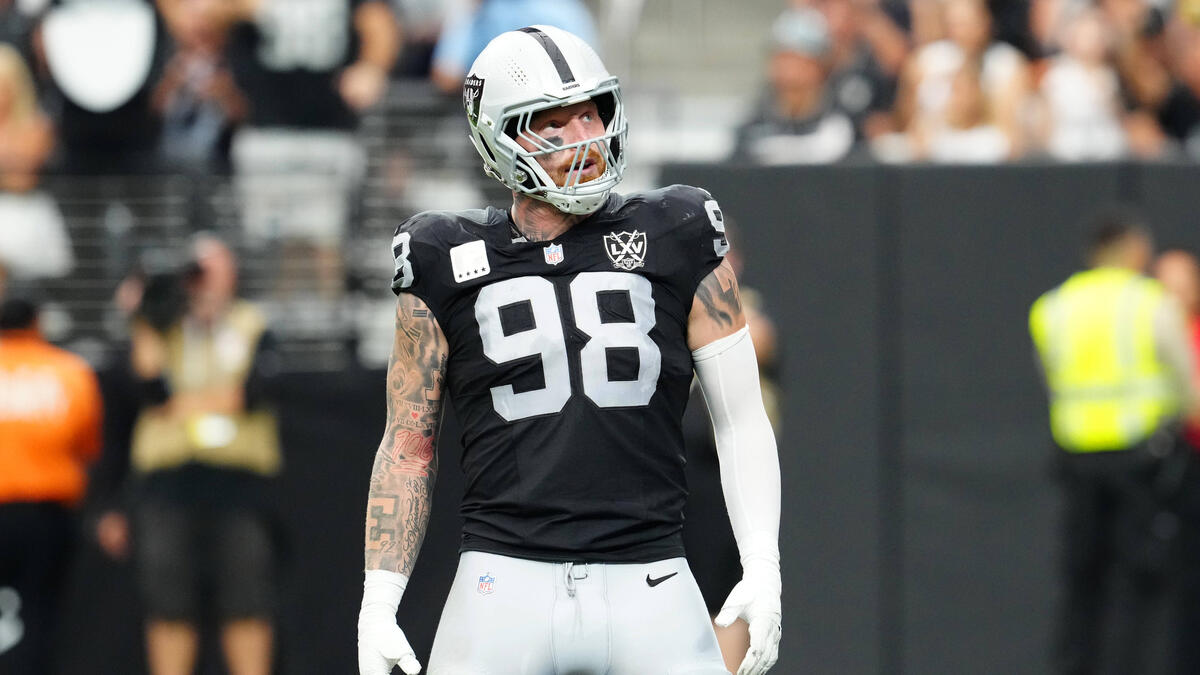 Maxx Crosby hadert mit den Leistungen seines NFL-Teams