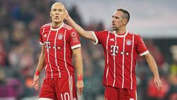 Arjen Robben und Franck Ribéry genießen beim FC Bayern Legendenstatus