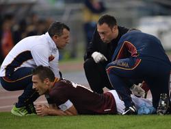 Totti hatte sich die Verletzung beim 2:0-Sieg über den SSC Neapel zugezogen