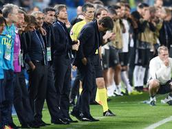 Antonio Conte war nach dem Aus gegen Deutschland sichtlich niedergeschlagen