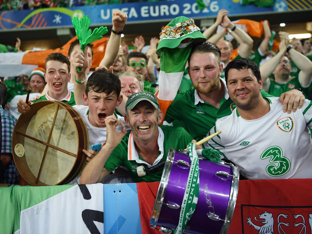 Irland-Fans sorgen überall für gute Stimmung